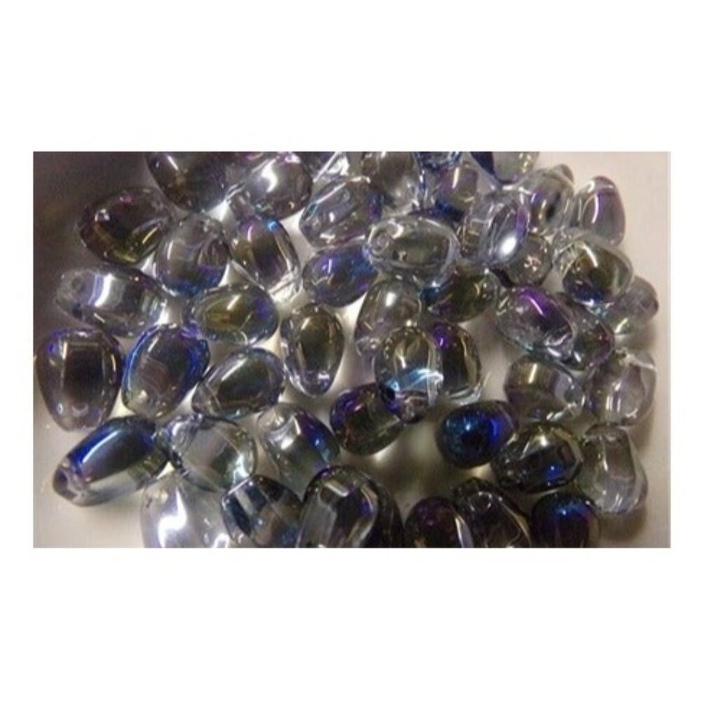 AB Rainbow Color Drop Glass Beads